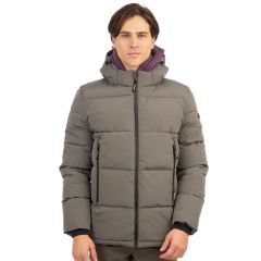 Rebase Ανδρικό Μπουφάν Puffer 242RJK-2004 Cement - Μπουφάν στο Bodyman