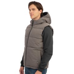 Rebase Ανδρικό Αμάνικο Μπουφάν 242RSJK-2007 Cement - Αμάνικα Μπουφάν  στο Bodyman