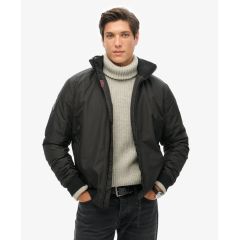 Superdry Ανδρικό Μπουφάν M5011900A-02A City Harrington Black - Μπουφάν στο Bodyman