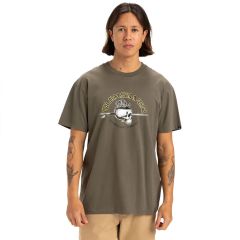 Quiksilver Ανδρικό Κοντομάνικο T-Shirt EQYZT08056-CRE0 Skull Line Khaki - T-Shirt  στο Bodyman