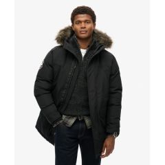 Superdry Ανδρικό Μπουφάν Parka Everest M5011929A-12A Jet Black - Μπουφάν στο Bodyman