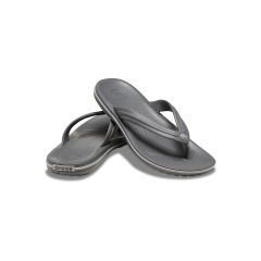 Crocs σαγιονάρες 11033-OEX Crocband Slate Grey - ΣΑΓΙΟΝΑΡΕΣ στο Bodyman