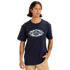 Quiksilver Ανδρικό Κοντομάνικο T-Shirt EQYZT08063-KTP0 Locked Up Navy - T-Shirt  στο Bodyman