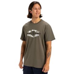 Quiksilver Ανδρικό Κοντομάνικο T-Shirt EQYZT08063-CRE0 Locked Up Khaki - T-Shirt  στο Bodyman