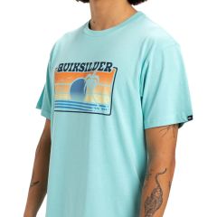 Quiksilver Ανδρικό Κοντομάνικο T-Shirt EQYZT08065-BGH0 Sun Faded Aqua - T-Shirt  στο Bodyman