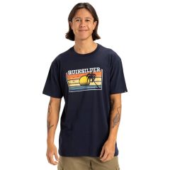 Quiksilver Ανδρικό Κοντομάνικο T-Shirt EQYZT08065-KTP0 Sun Faded Navy - T-Shirt  στο Bodyman
