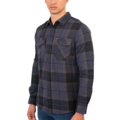 Rebase Ανδρικό Πουκάμισο 242RGS-5007 Navy Blue - Μακρυμάνικα Πουκάμισα  στο Bodyman