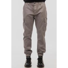 Rebase Ανδρικό Παντελόνι Cargo 251RCCP-4027 LT Charcoal - Παντελόνια στο Bodyman