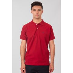 Rebase Ανδρική Μπλούζα  Polo Βαμβακερή 251RPS-3032 Red - Polo μπλούζες στο Bodyman