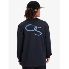 Quiksilver Ανδρική Μακρυμάνικη Μπλούζα EQYZT08194-KVJ0 Snake Type - Mακρυμάνικες στο Bodyman
