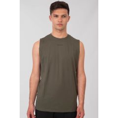 Rebase Ανδρική Αμάνικη Μπλούζα Βαμβακερή 251RTSL-9043 Khaki - ΝΕΕΣ ΠΑΡΑΛΑΒΕΣ στο Bodyman