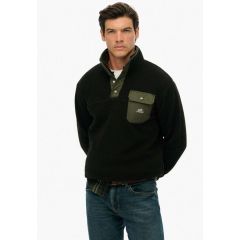 Superdry Ανδρικό Φορετό Fleece Sherpa M2014283A-02A Fuji - Φούτερ χωρίς κουκούλα  στο Bodyman