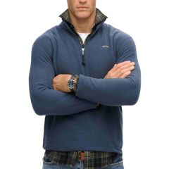 Superdry Ανδρικό Φορετό Fleece M2014194A-JUA Polar Half Zip - Φούτερ χωρίς κουκούλα  στο Bodyman