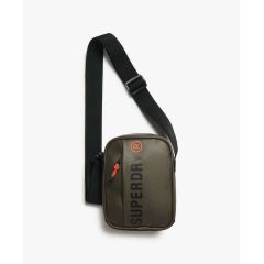 Superdry Τσαντάκι Ώμου Y9110268A-1KM Tarp Cross Body Bag Green - Τσάντες Ωμου - Μέσης στο Bodyman