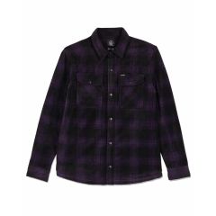Volcom Ανδρικό πουκάμισο  Fleece A5832400-DPL Bowered LS - ΝΕΕΣ ΠΑΡΑΛΑΒΕΣ στο Bodyman