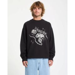 Volcom Ανδρικό Φούτερ Λαιμόκοψη A4632507-BLK Recto Verso Crew - ΝΕΕΣ ΠΑΡΑΛΑΒΕΣ στο Bodyman