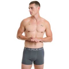 Walk Ανδρικά Boxer 3Pack W1753-4-024049 Black Green Grey - Boxer στο Bodyman