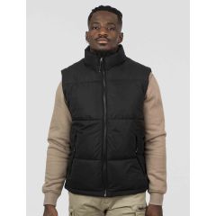 Rebase Ανδρικό Αμάνικο Μπουφάν 252RSJK-2047 Black - Αμάνικα Μπουφάν  στο Bodyman