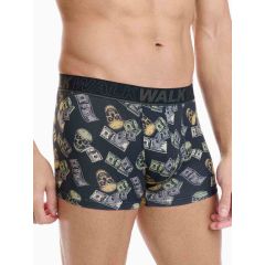 Walk Ανδρικό Μποξερ με σχέδια W1754-9 Multicolour - Boxer στο Bodyman