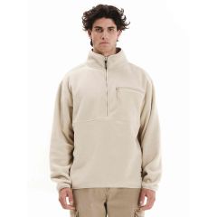 Emerson Ανδρικό Μακρυμάνικο Fleece 252.EM28.06 Clay Grey Half Zip - ΝΕΕΣ ΠΑΡΑΛΑΒΕΣ στο Bodyman
