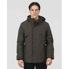 Rebase Ανδρικό Μπουφάν 252RJK-2050 DK Khaki - Μπουφάν στο Bodyman