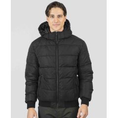 Rebase Ανδρικό Μπουφάν Puffer 252RJK-2072 Black - ΝΕΕΣ ΠΑΡΑΛΑΒΕΣ στο Bodyman