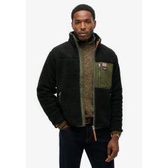 Superdry Ανδρική Ζακέτα Πρόβατο M2014141A-02A Vintage Retro Zip Fleece - Ζακέτες στο Bodyman