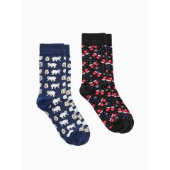 Walk Ανδρικές Κάλτσες 2pack CHR-33 X-MAS - Κάλτσες στο Bodyman