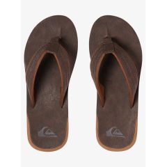 Quiksilver σαγιονάρες AQYL100623-CTK0 Carver Nubuck Brown - ΣΑΓΙΟΝΑΡΕΣ στο Bodyman