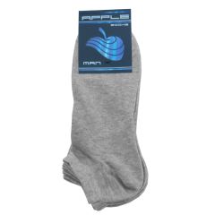 Apple Κάλτσα Κοντή 3Pack 0640108 Grey - Κάλτσες στο Bodyman