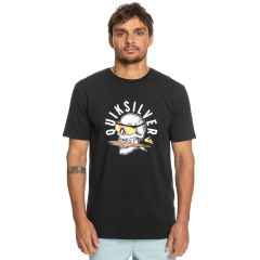 Quiksilver T-shirt EQYZT07278-KVJ0 Rock In Skull Black - T-Shirt  στο Bodyman