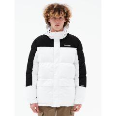 Emerson Μπουφάν 232.EM10.57 White/Black Puffer - Μπουφάν στο Bodyman