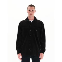 Emerson πουκάμισο 232.EM60.22A Overshirt Black - Μακρυμάνικα Πουκάμισα  στο Bodyman