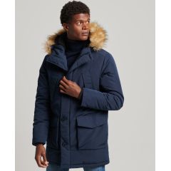 Superdry Jacket Parka M5011741A-L6T Everest Navy - Μπουφάν στο Bodyman