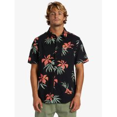 Quiksilver Ανδρικό Πουκάμισο Κοντομάνικο AQYWT03312-KVJ6 Apero Classic Black - Κοντομάνικα πουκάμισα στο Bodyman