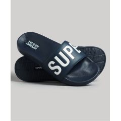 Superdry Σαγιονάρες Pool Slide MF310256A-ECQ Core Vegan Navy Optic - ΣΑΓΙΟΝΑΡΕΣ στο Bodyman