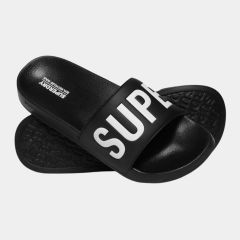 Superdry Σαγιονάρες Pool Slide MF310256A-33B Core Vegan Black Optic - ΣΑΓΙΟΝΑΡΕΣ στο Bodyman