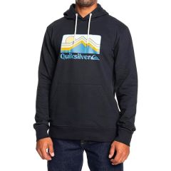 Quiksilver Ανδρικό Φούτερ EQYSF03153-KVJ0 Gradient Mountains Black - Φούτερ Κουκούλα  στο Bodyman