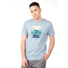 Rebase Ανδρική Μπλούζα  Βαμβακερή 241-RTS-269 Siel - T-Shirt  στο Bodyman