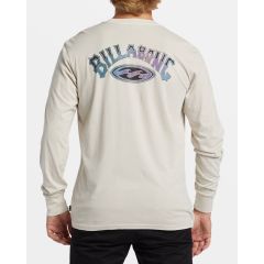 Billabong Ανδρικό Μακρυμάνικο T-Shirt ABYZT02493-STN Arch Wash Stone - Mακρυμάνικες στο Bodyman