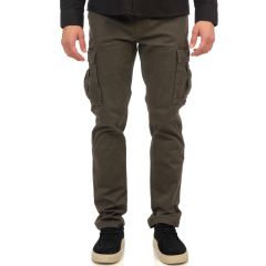 Rebase Ανδρικό Cargo Pants 242RCCP-4001 Khaki - Παντελόνια στο Bodyman