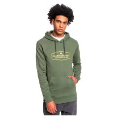 Quiksilver Hood EQYSF03145-CQY0 Omni Lockup Green - Φούτερ Κουκούλα  στο Bodyman