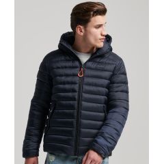 Superdry Jacket M5011821A-98T Fuji Puffer Navy - Μπουφάν στο Bodyman