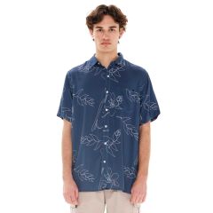 Emerson Ανδρικό Πουκάμισο Βισκόζη Straight Fit 241.EM61.03 PR424 Navy Blue - Κοντομάνικα πουκάμισα στο Bodyman