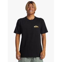 Quiksilver T-Shirt AQYZT09563-KVJ0 Step Up Mor Black - T-Shirt  στο Bodyman