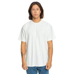 Quiksilver Ανδρικό Κοντομάνικο T-Shirt EQYKT04337-WBK0 Slub Roundneck White - T-Shirt  στο Bodyman