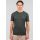 Rebase Ανδρική Μπλούζα  Βαμβακερή 251RTS-9014 Forest Green - T-Shirt  στο Bodyman