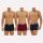 Apple Boxer Ανδρικά Μπόξερ 3 τεμάχια 0114965 Black Bordo Navy - ΝΕΕΣ ΠΑΡΑΛΑΒΕΣ στο Bodyman