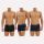 Apple Boxer Ανδρικά Μπόξερ 3 τεμάχια 0114965 Black Navy Anthracite - Boxer στο Bodyman