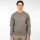 Rebase Ανδρικό Φούτερ Crew Neck 252RTOP-1051 Grey - Φούτερ χωρίς κουκούλα  στο Bodyman